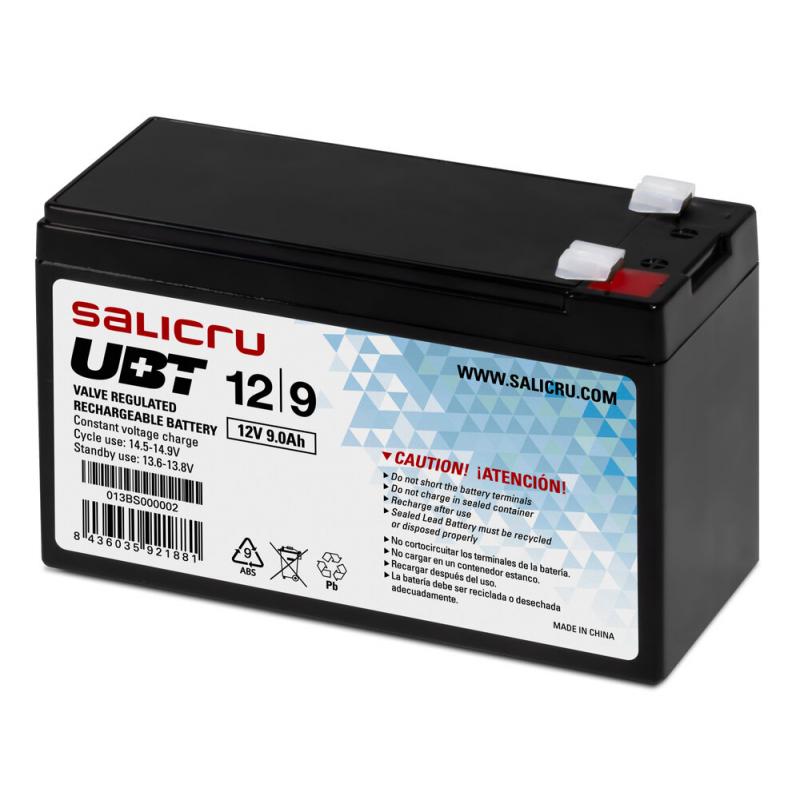 Salicru UBT 12/9 Bateria para SAI/UPS 9aH 12v