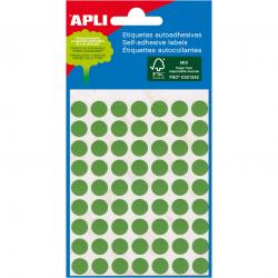 Apli Etiquetas Minibolsa Verdes 34.0 x 67.0mm 5 Hojas