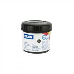 Milan Bote de Tempera - 40ml - Secado Rapido - Mezclable - Color Negro