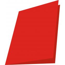 Mariola Pack de 50 Subcarpetas de Cartulina 180gr - Formato Folio - Ranura para Fastener - Color Rojo