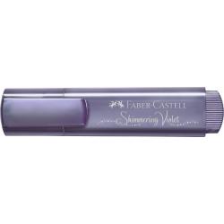 Faber-Castell Textliner 46 Metallic Marcador Fluorescente - Punta Biselada - Trazo entre 1mm y 5mm - Tinta con Base de Agua - Co