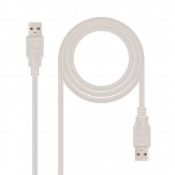 Nanocable Cable USB-A 2.0 Macho a USB-A Macho 2m