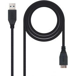 Nanocable Cable USB-A 3.0 Macho a Micro-USB 3.0 Macho 2m