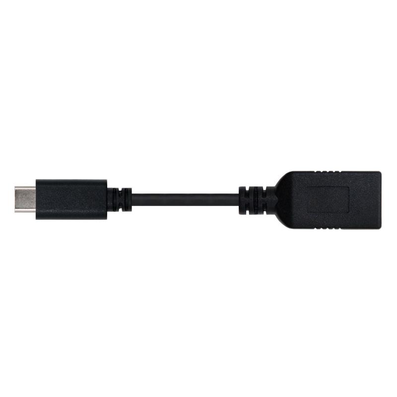 Nanocable Cable USB-C 3.1 Gen 1 5Gbps Macho a USB-A Hembra 15cm