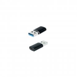 Nanocable Adaptador USB-A 3.1 Macho a USB-C Hembra