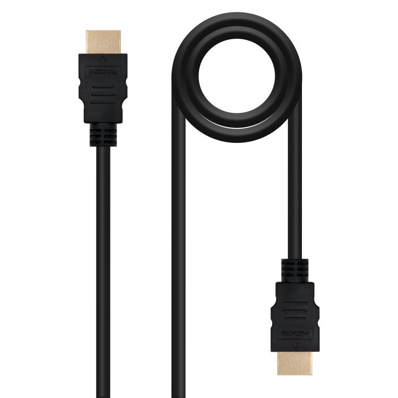 Nanocable Cable HDMI Alta Velocidad / HEC - A/M-A/M - 1.5m - Color Negro