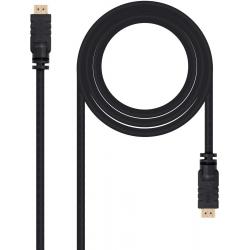 Nanocable Cable HDMI v1.4 con Repetidor Macho a HDMI v1.4 Macho 15m - Alta Velocidad - Color Negro