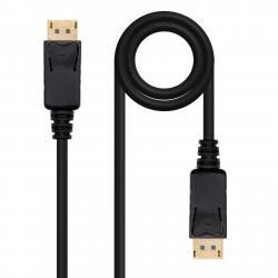 Nanocable Cable DisplayPort Macho a DisplayPort Macho 3m - Color Negro