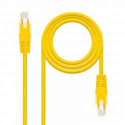 Nanocable Cable de Red Latiguillo RJ45 Cat.6 UTP AWG24 2m - Color Amarillo