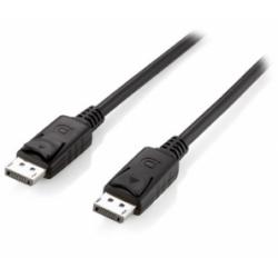Equip Cable DisplayPort Macho/Macho - Soporta Resolucion de hasta  4096x2160 - Cable de 2m. - Color Negro