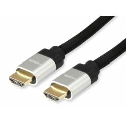 Equip Cable HDMI 2.1 con Ethernet Macho/Macho - Ancho de Banda hasta 48 Gbps. - Admite Resoluciones de Video de hasta 8K / 60Hz 