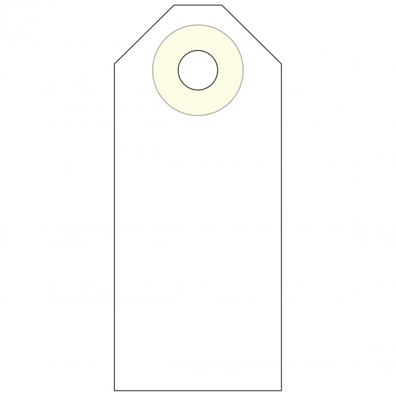 Apli Etiquetas con Arandela 60 x 26mm 1.000 U.