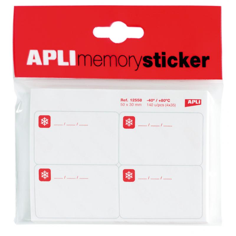 Apli Memory Sticker Especial congelador 50 x 30mm