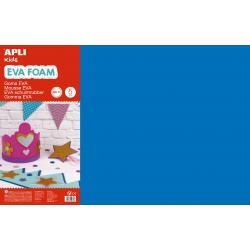 Apli Goma Eva Azul 600x400 - 5 Hojas de Espuma Suave y Flexible para Manualidades y Decoracion