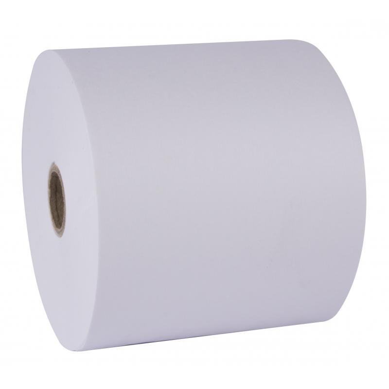 Apli Papel Termico Rollo - 60x55x12mm - Alta Calidad y Durabilidad - Compatible con Impresoras Termicas - Blanco