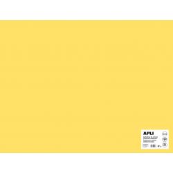 Apli Cartulina Amarillo Claro 50 x 65cm 170g 25 Hojas