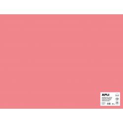 Apli Cartulina Rosa Fluorescente 50 x 65cm 170g 25 Hojas