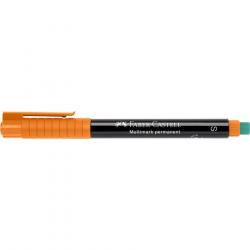 Faber-Castell Multimark Rotulador Permanente - Ancho de Trazo 0.4mm - Goma de Borrar Integrada - Resistente a la Luz y al Agua -