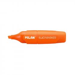 Milan Capsule Marcador Fluorescente - Punta Biselada 2 - 4mm - Color Naranja