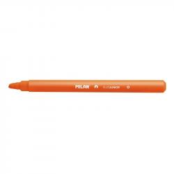 Milan Junior Marcador Fluorescente - Punta Biselada 1 - 4mm - Color Naranja