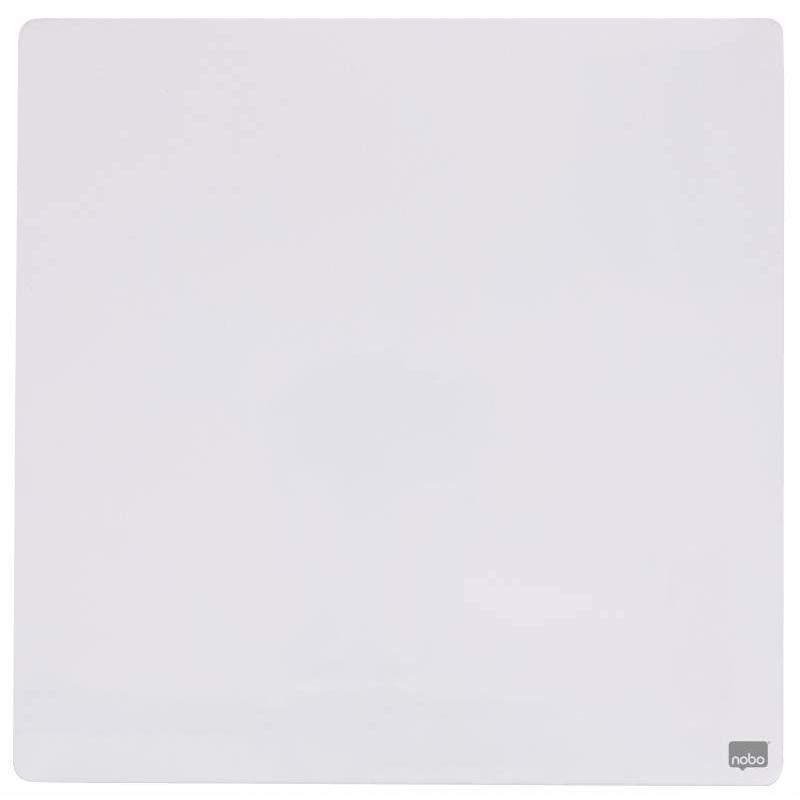 Nobo Mini Pizarra Magnetica Tile 360x360mm - sin Marco - Baldosas de Borrado en Seco - Blanco