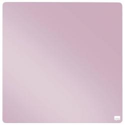 Nobo Mini Pizarra Magnetica Tile 360x360mm - sin Marco - Almohadillas Adhesivas e Imanes - Diseño Creativo y Colorido - Rosa