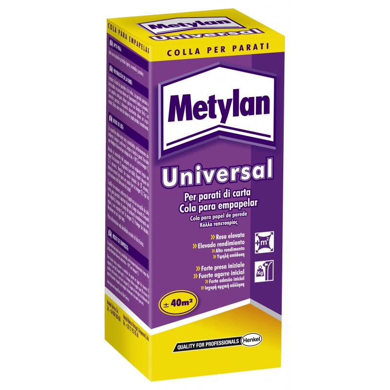 Metylan Universal Cola Universal para Papeles Pintados 125gr - Adhesivo de Alta Resistencia - Facil de Aplicar