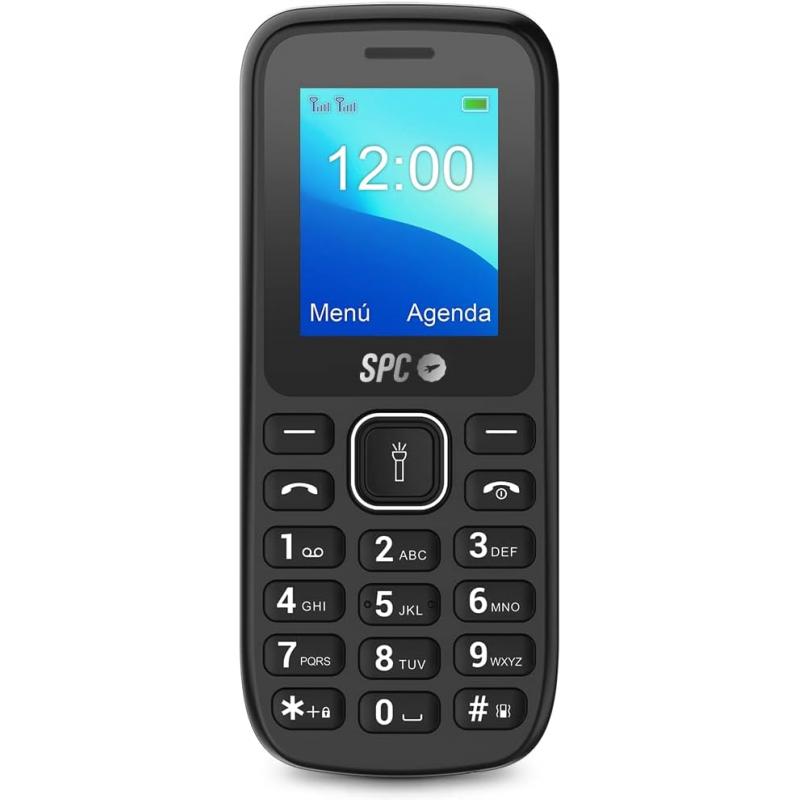 SPC Talk Telefono Movil - Cuerpo Compacto y Ligero - Pantalla Qvga de 1.8 Pulgadas - Dual Sim - Bateria de 800Mah - Radio FM - L