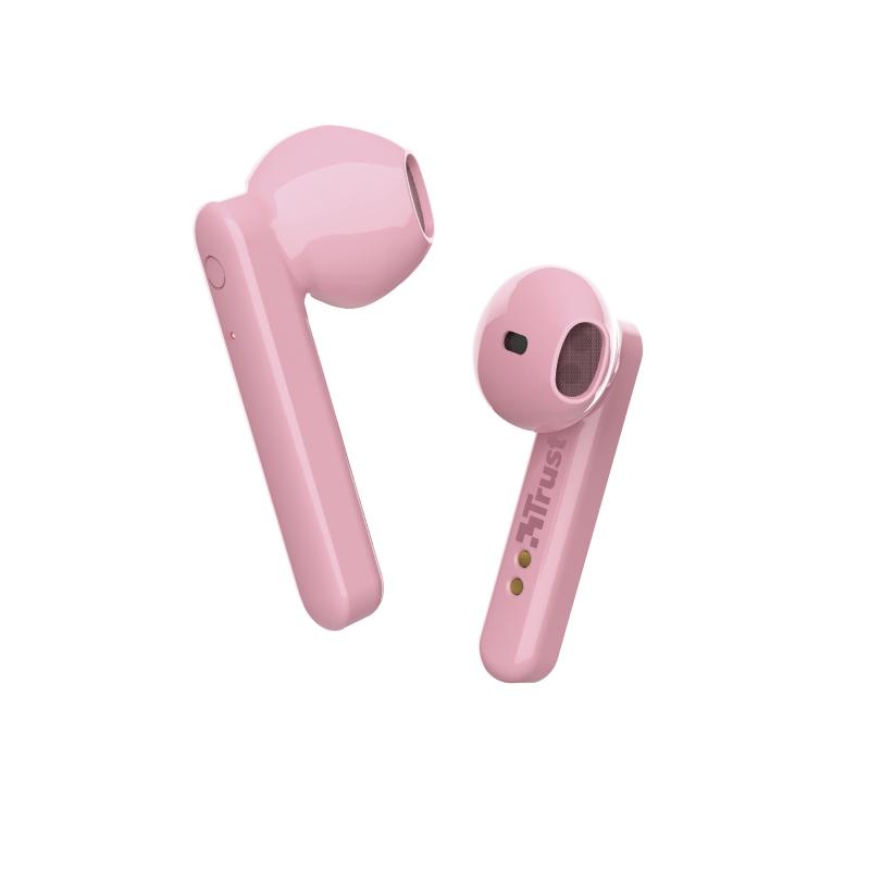 Trust Primo Touch Auriculares Inalambricos Bluetooth 5.0 - Control Tactil - Autonomia hasta 10h - Alcance 10m - Estuche de Carga