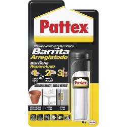 Pattex Barrita Arreglatodo Bl 48gr - Moldeable para Reparar y Sellar Agujeros y Fisuras - Ideal para Instalaciones. Depositos. C