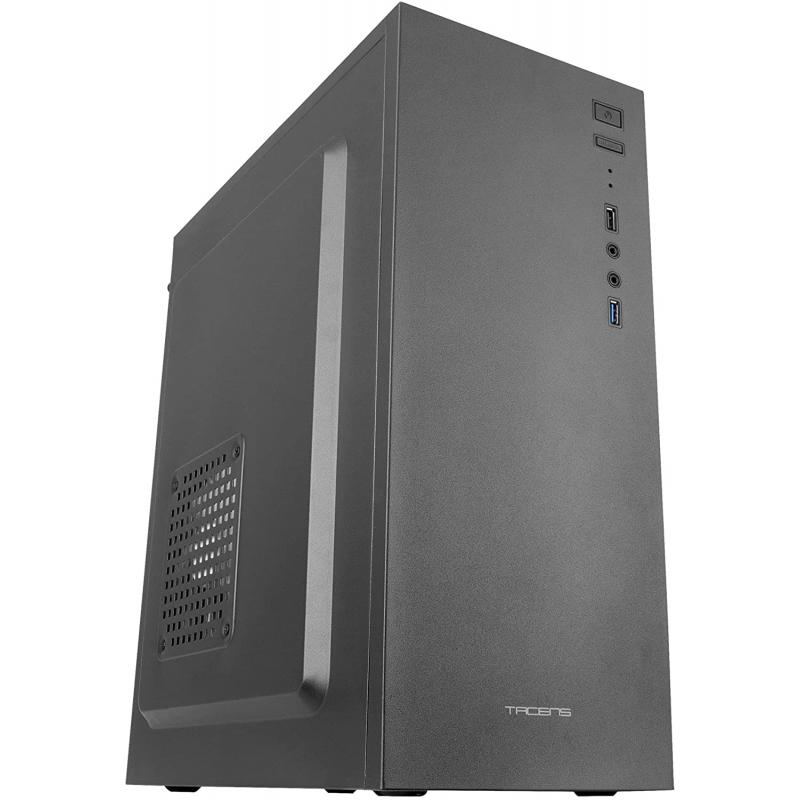 Tacens Alux Caja Semitorre ATX, Micro ATX, Mini-ITX - Tamaño HDD 2.5", 3.5" - USB-A 3.1, USB-A 2.0 y Audio - 1 Ventilador 120mm 