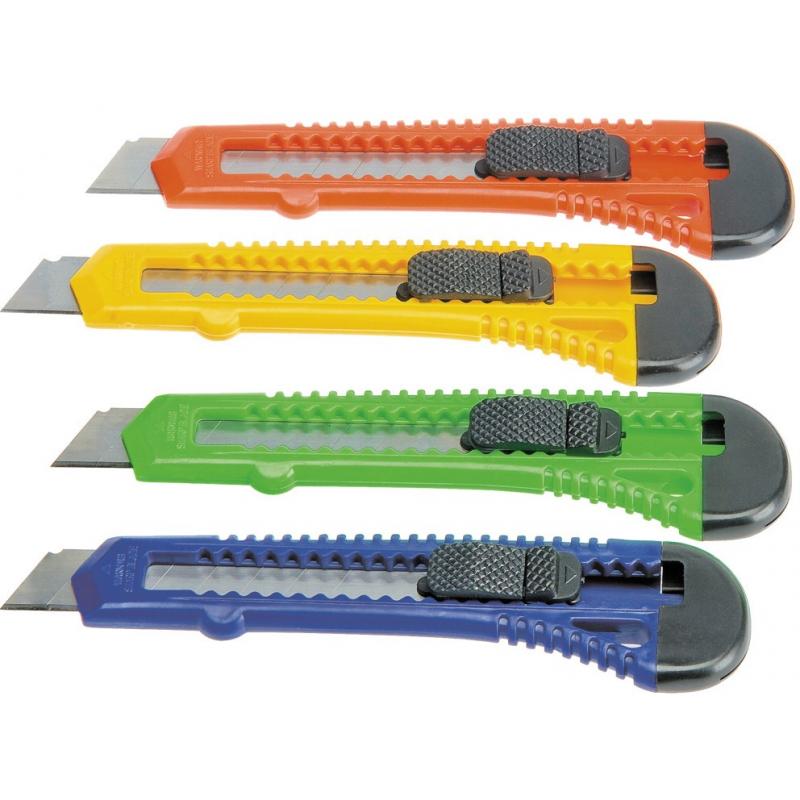 Bismark Cutter Grande Retractil - Empuñadura de Plastico - Bloqueo de Seguridad