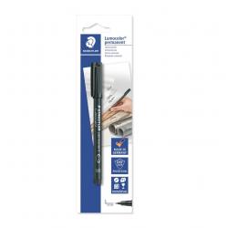 Staedtler Lumocolor Permanent 313 Rotulador Permanente de Punta Fina - Trazo 0.4mm - Para Casi Todas las Superficies - Secado Ra