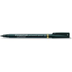 Staedtler Lumocolor Permanent Special 319 Rotulador Permanente - Punta de 1mm Aprox - Secado Rapido - Resistente a la Luminosida