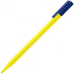 Staedtler Triplus Color 323 Rotulador de Punta Fina - Trazo 1mm Aprox - Tinta Base de Agua - Color Amarillo Claro