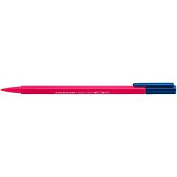 Staedtler Triplus Color 323 Rotulador de Punta Fina - Trazo 1mm Aprox - Tinta Base de Agua - Color Rojo Burdeos