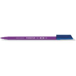 Staedtler Noris 326 Rotulador de Punta Fina - Trazo 1mm Aprox - Tina Base de Agua - Color Violeta