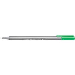 Staedtler Triplus Fineliner 334 Rotulador de Punta Fina - Trazo de 0.3mm - Tinta Base de Agua - Color Verde Palido