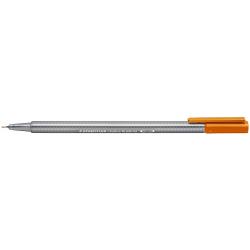 Staedtler Triplus Fineliner 334 Rotulador de Punta Fina - Trazo de 0.3mm - Tinta Base de Agua - Color Marron