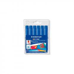 Staedtler Noris Watercolour 340 Pack de 6 Rotuladores de Gran Tamaño - Trazo 3mm Aprox - Lavable Facilmente - Tinta Base de Agua