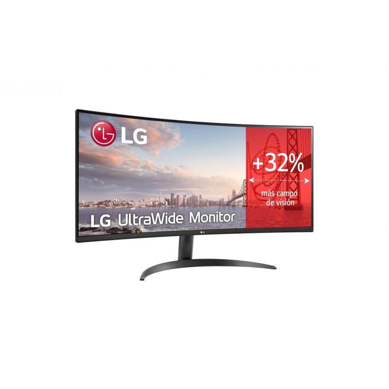 LG Monitor Ultrawide Curvo 34" - Panel VA 3440 x 1440p - 21:9 - 5ms - VESA 100x100