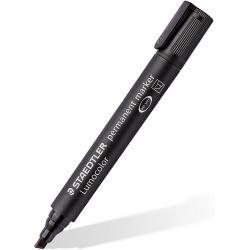 Staedtler Lumocolor 350 Rotulador Permanente - Secado Rapido - Punta 2 - 5 mm Aprox - Color Negro