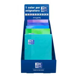 Oxford School Recambio Color1 - Encolado 5x5 - Colores Frios - Ideal para Estudiantes