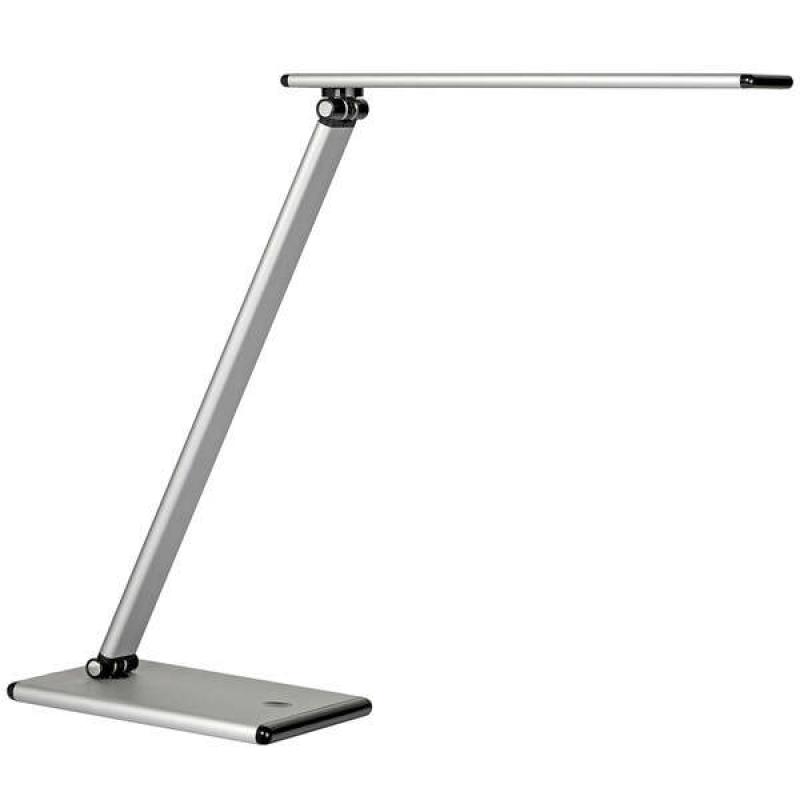 Unilux Lampara de Escritorio LED Terra - Iluminacion LED de Bajo Consumo - Diseño Moderno y Elegante - Brazo Flexible para Ajust