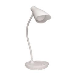 Unilux Lampara de Escritorio LED Ukky - Iluminacion LED de Bajo Consumo - Diseño Moderno y Elegante - Brazo Flexible para Ajusta