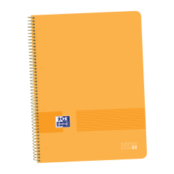 Oxford Live&Go A4+ Cuaderno de Plastico - Tapa Resistente - Formato A4+ - 80 Hojas Cuadriculadas 5x5