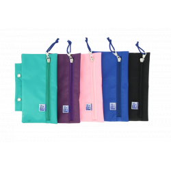 Oxford Teens Estuche Europeanbinder Poliester - Resistente y Duradero - Tamaño Compacto de 22x13x1cm - Colores Surtidos