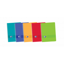 Oxford Live & Go Europeanbook A4+ - Tapa de Plastico - 1 Linea 2 Margenes - 80 Hojas - Colores Surtidos