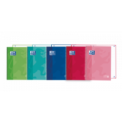 Oxford School Classic Europeanbook 1 A4+ - Tapa Extradura Resistente - 80 Hojas de Alta Calidad - Colores Surtidos