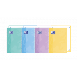 Oxford School Touch Europeanbook 1 Dotbook A5+ - Tapa Extradura - Dots 5x5 - 80 Hojas - Colores Surtidos